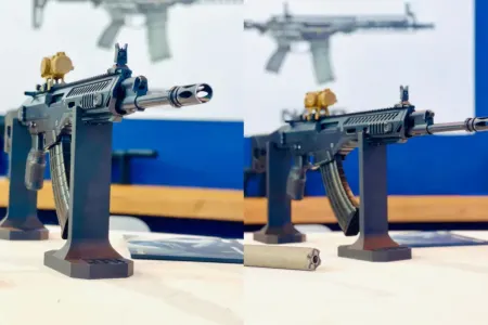 Azərbaycanın istehsal etdiyi - “Turan 1” silahı – FOTO