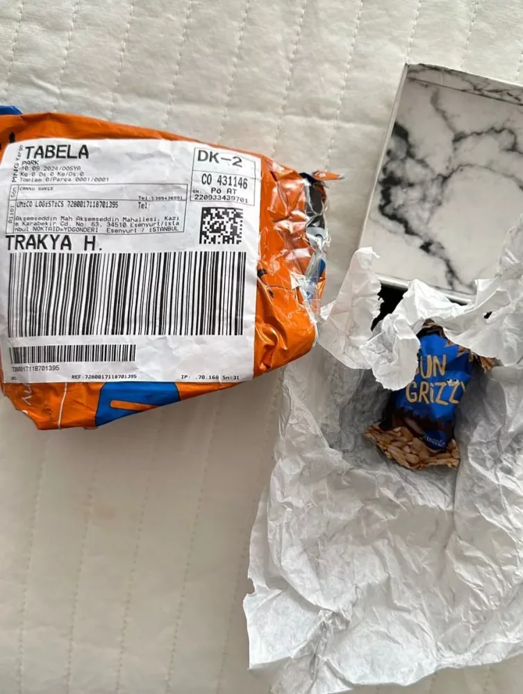 “Trendyol”dan sırğa sifariş etdi, görün qutudan nə çıxdı - FOTO/AÇIQLAMA