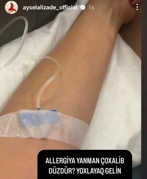 Məşhur müğənninin səhhətində problem yarandı - FOTO