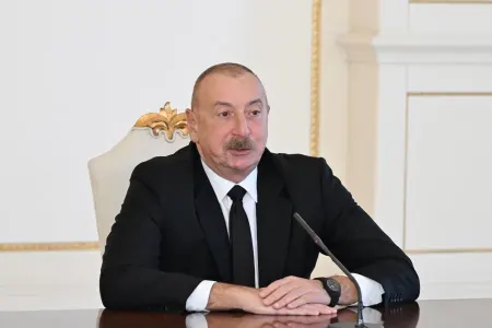 Prezident Leonid Slutskini qəbul etdi
