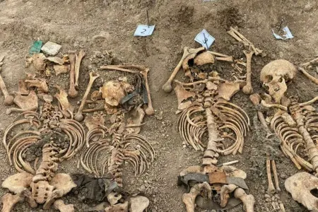 İtkin düşmüş 15-ə yaxın şəxsə aid sümük qalıqları aşkarlandı