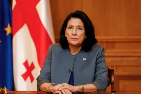 Gürcüstan prezidenti qalmaqallı qanuna “veto” qoydu