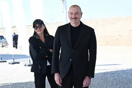 Prezident və xanımı Cəbrayılda açılışda iştirak etdilər