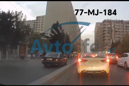 Qayda pozan sürücü ictimai qınaq obyekti oldu