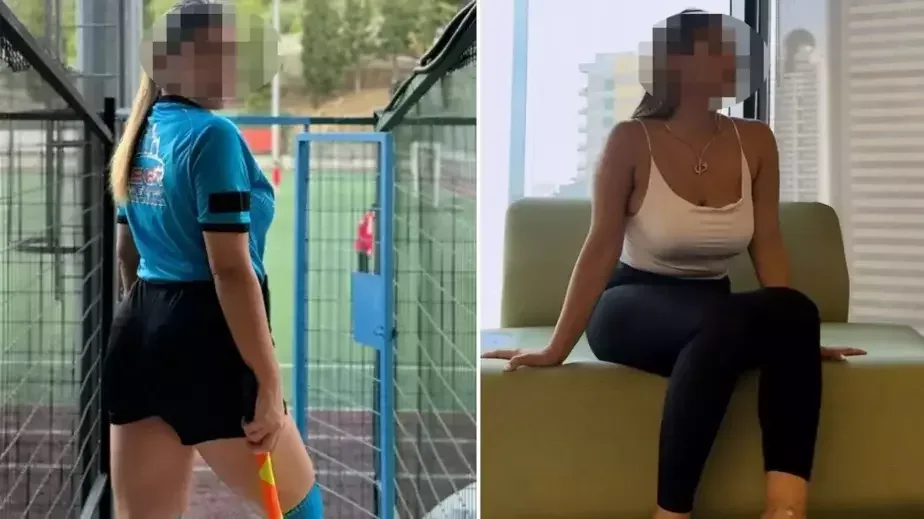 Əxlaqsız videosu yayılan qadın hakim klubdan qovuldu - FOTOları