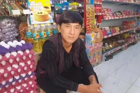 Ceki Çanın azərbaycanlı oxşarı - VİDEO