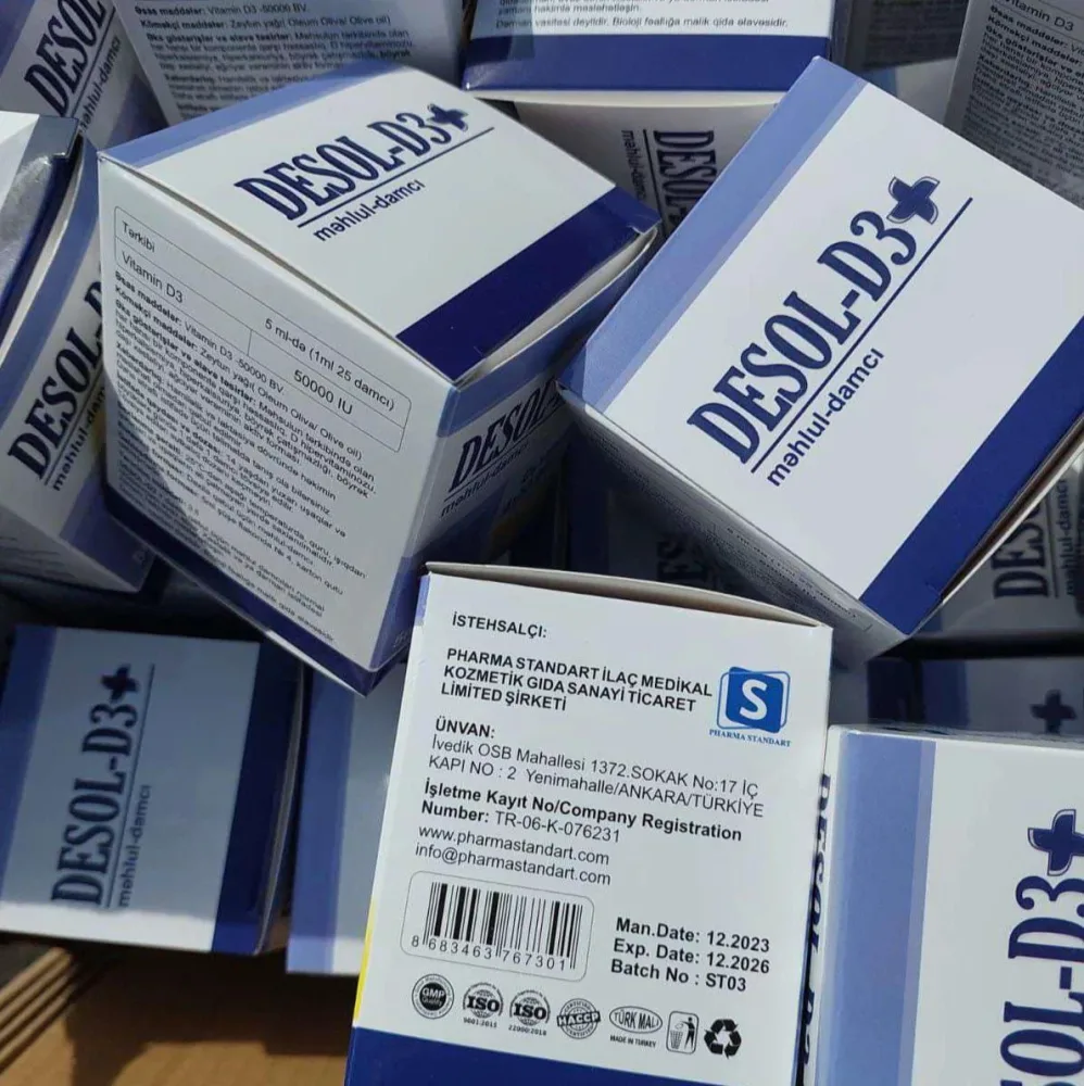 Bu vitamin D-lərdə uyğunsuzluq aşkarlandı - Foto