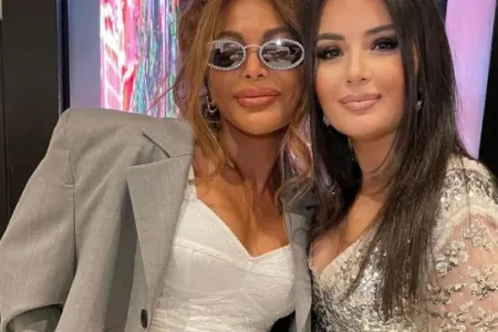 Aysel Teymurzadə və Aygün Kazımova birlikdə