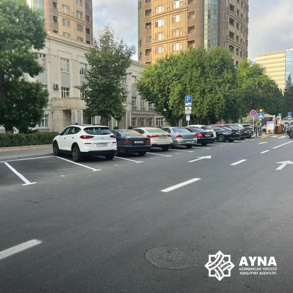 Bakıda yeni parklanma məntəqəsi yaradıldı - FOTO