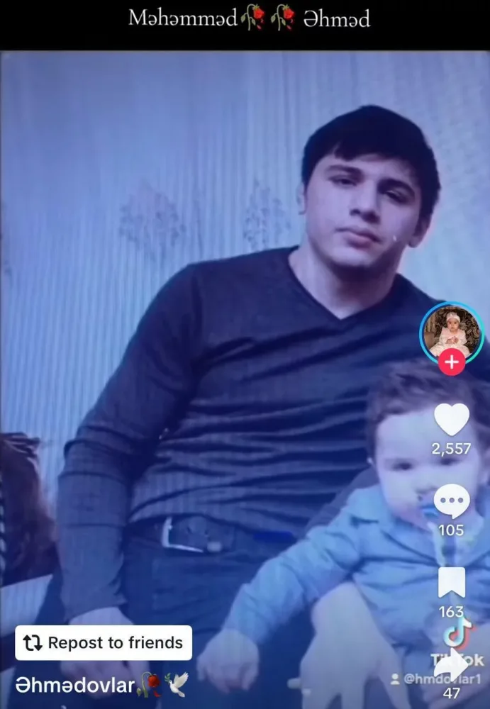 Əhmədin qətlə yetirdiyi qardaşı ilə FOTOSU YAYILDI