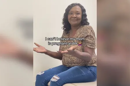 64 yaşlı hamilə qadın hamını - təəccübləndirdi