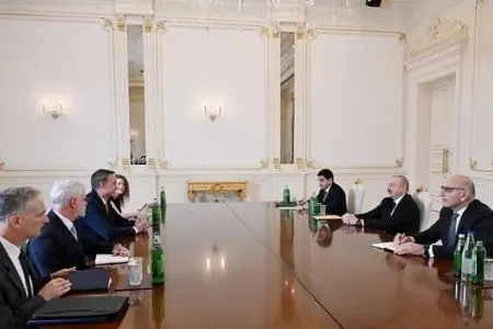 Prezident Baydenin xüsusi köməkçisini qəbul etdi