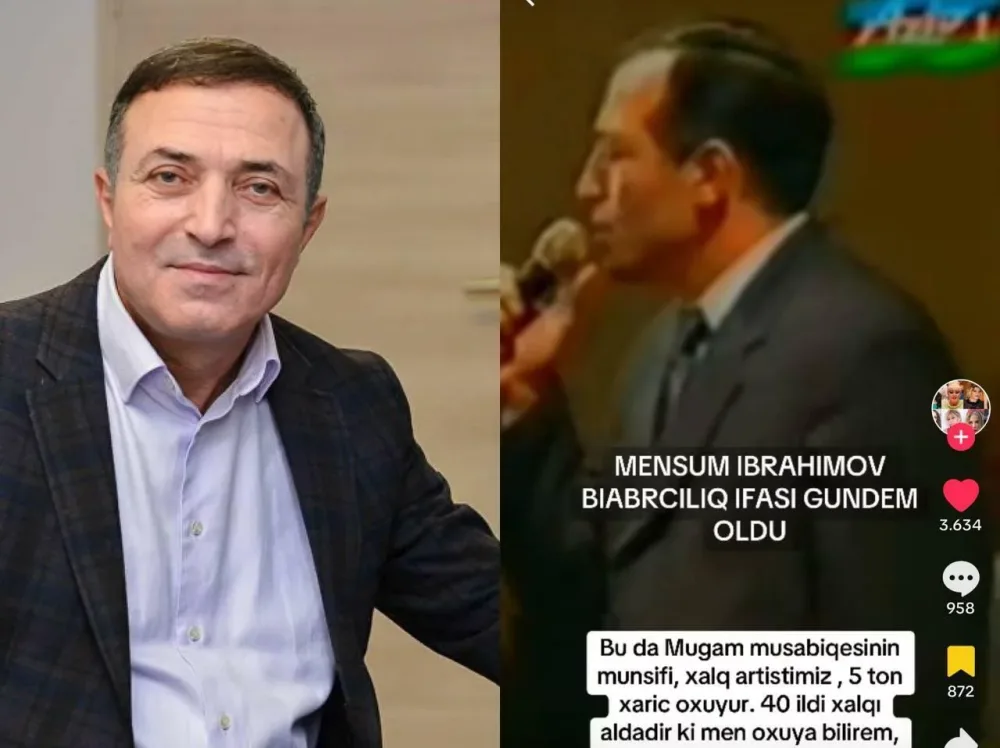 Xalq artisti DİN-ə müraciət etdi - FOTO