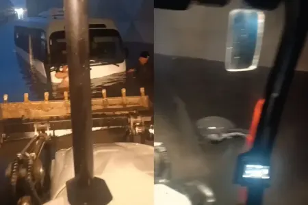Bakıda tuneldə sərnişin avtobusu batdı