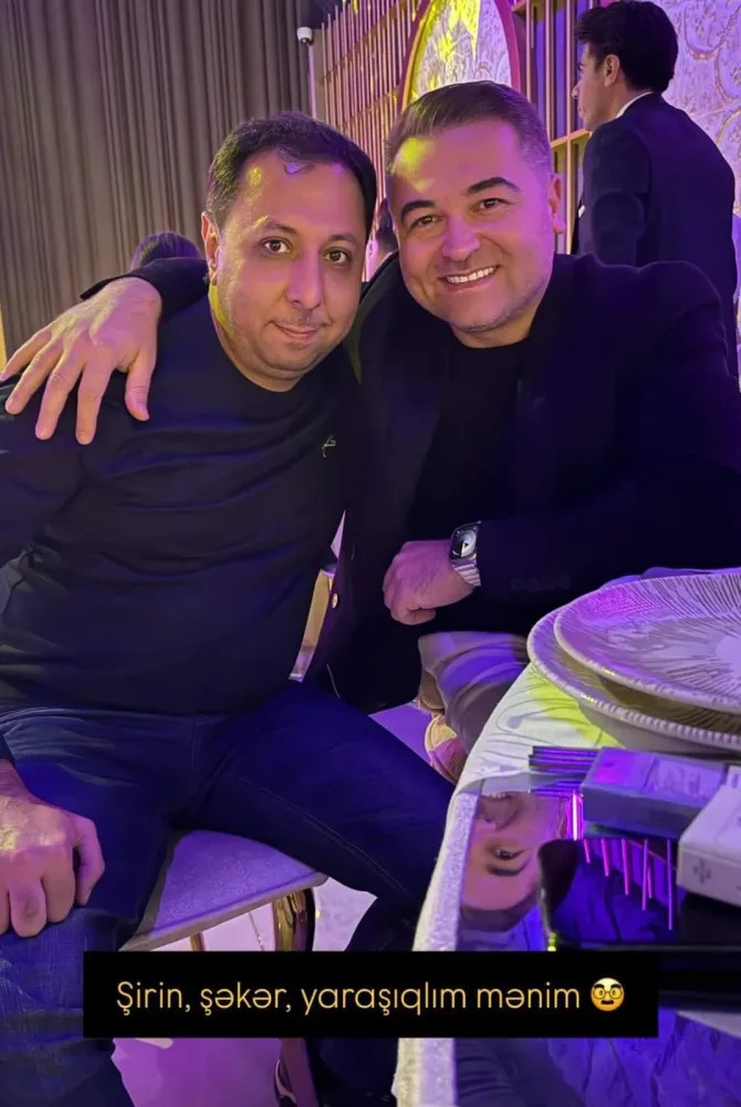 “Şirin, şəkər, yaraşıqlım mənim”