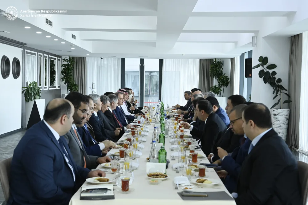 Akkreditə olunmuş səfirlər ilə görüş keçirildi