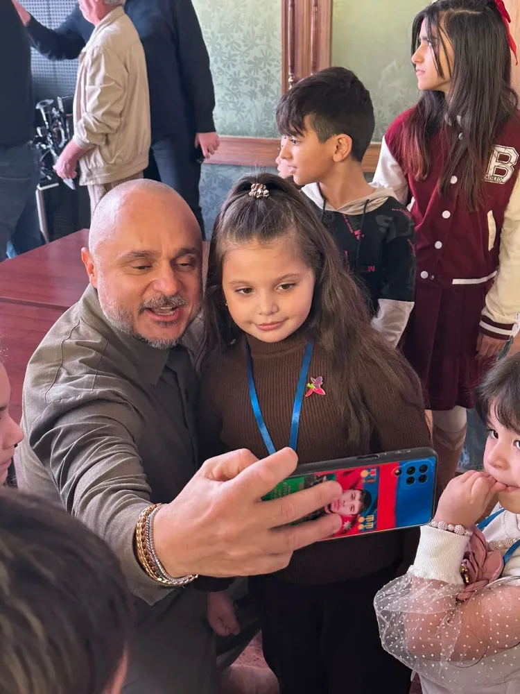 Miri Yusif doğum gününü şəhid ailələri ilə keçirdi - FOTO