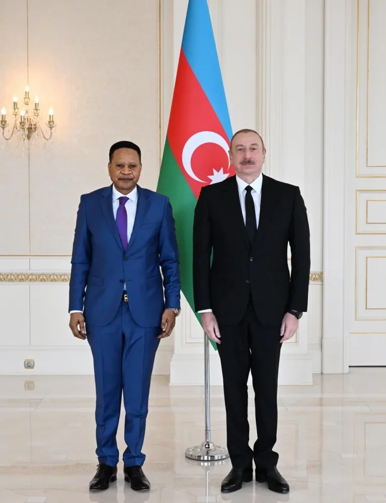 İlham Əliyev Konqonun yeni səfirinin etimadnaməsini qəbul edib