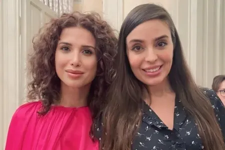 Aydan Leyla Əliyeva ilə bir arada - Foto