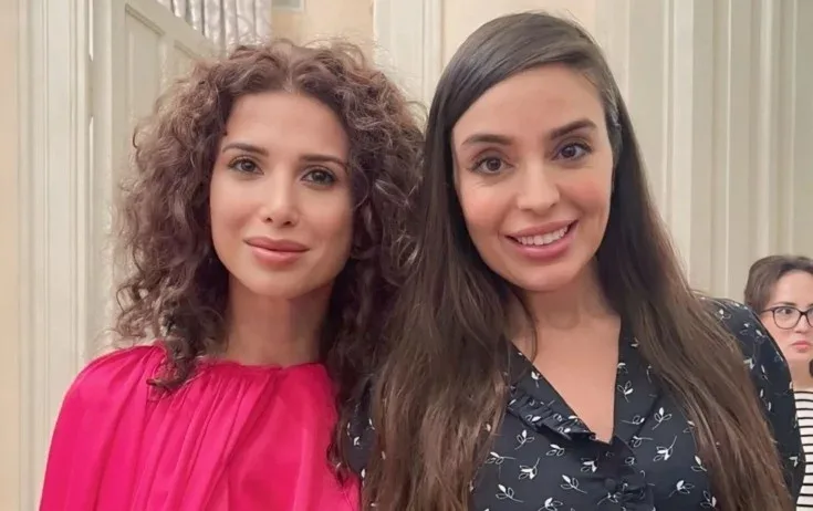 Aydan Leyla Əliyeva ilə bir arada - Foto