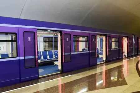 Bakı metrosu bu səhər... - Foto
