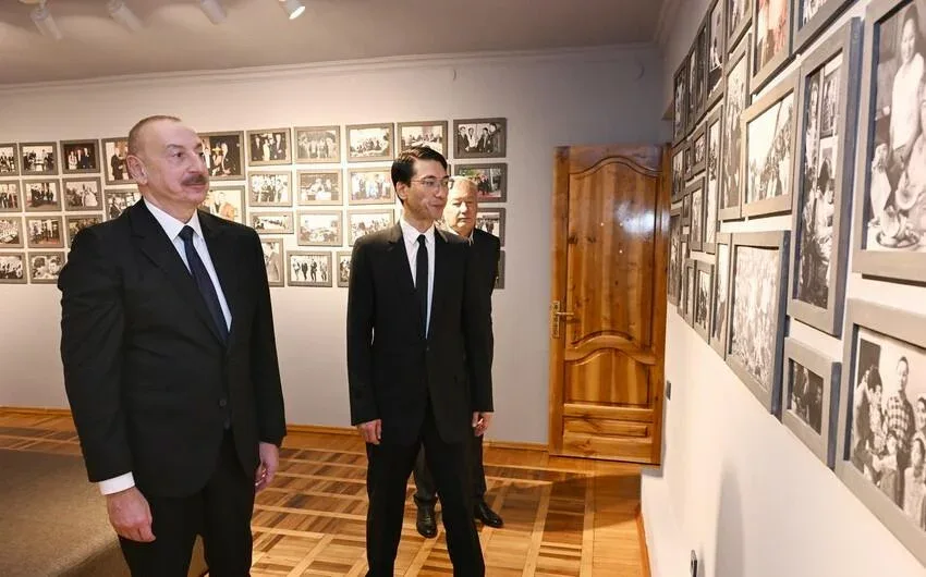 İlham Əliyevə orden təqdim edildi