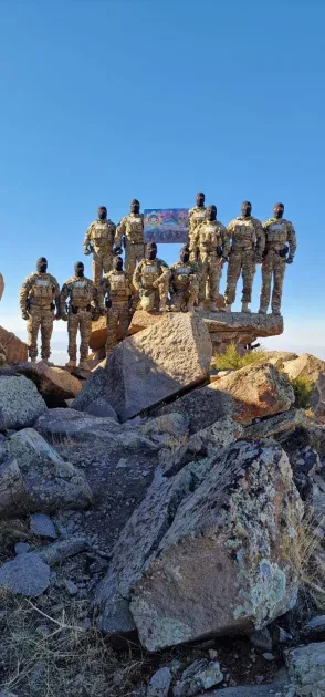 DTX əməkdaşları Haçadağa yürüş ediblər - FOTO