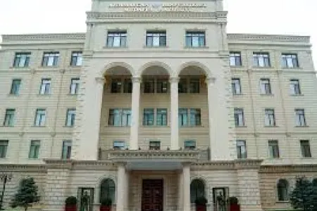 MN: Hərbi hissə yaxınlığında obyektdə yanğın olub