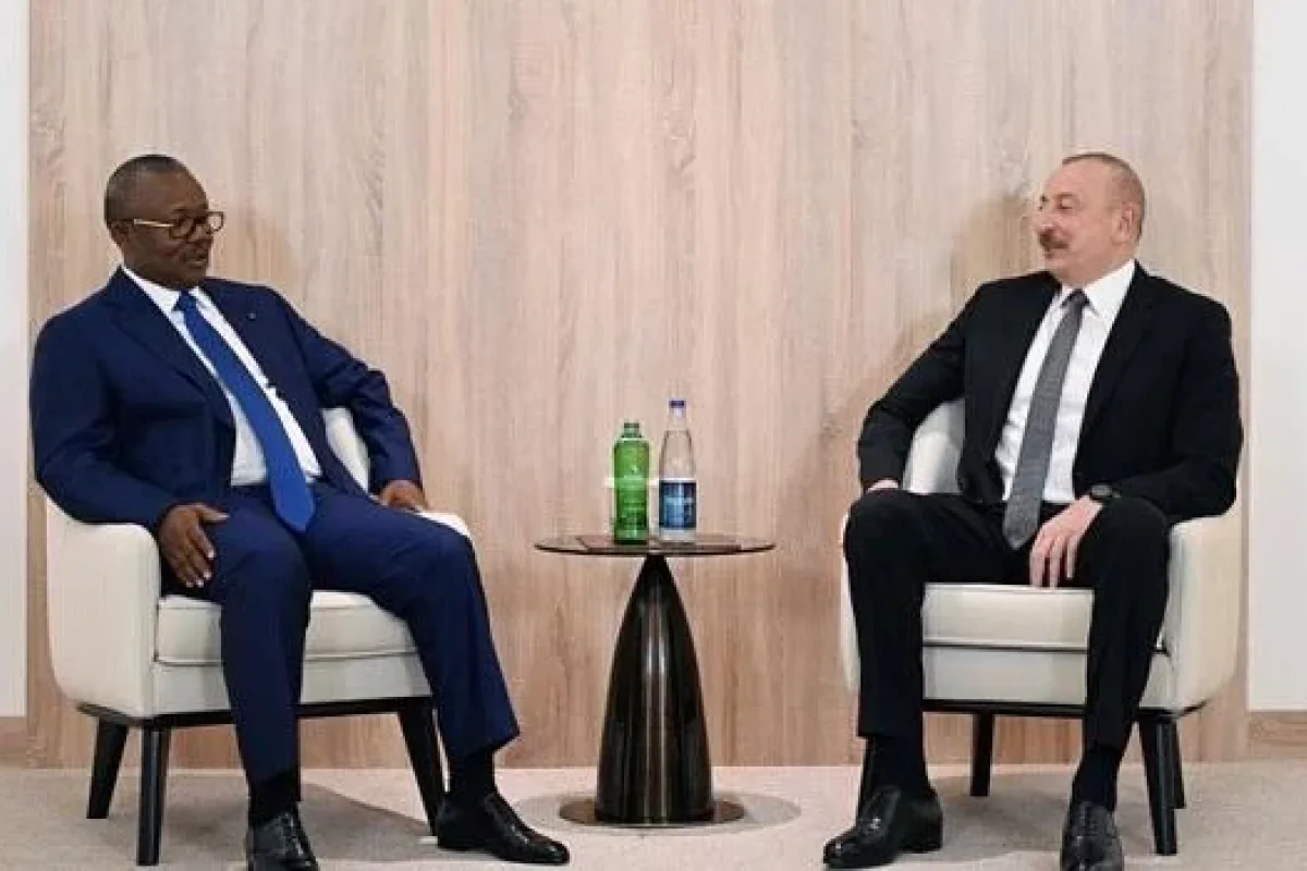 İlham Əliyev Qvineya-Bisau prezidenti ilə görüşdü