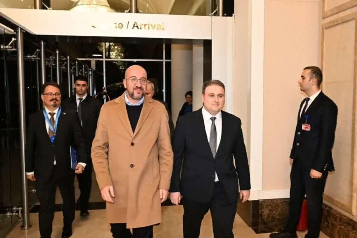 Şarl Mişelin Azərbaycana səfəri başladı