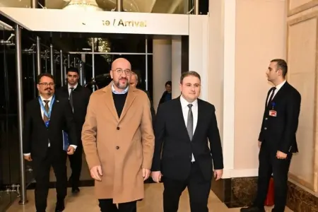 Şarl Mişelin Azərbaycana səfəri başladı