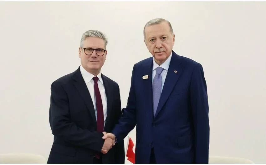 Ərdoğan Bakıda onunla görüşdü - FOTO