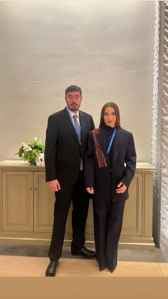 Prezident ailəsi COP29-da - FOTO