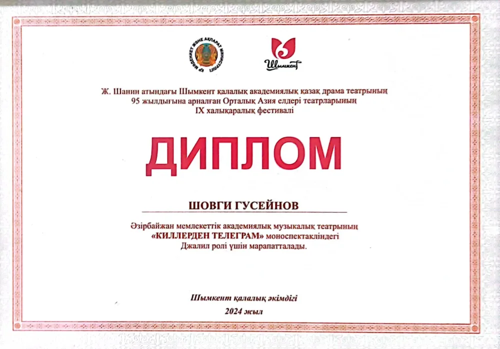 Akademik Musiqili Teatr beynəlxalq festivaldan uğurla qayıdıb - Foto