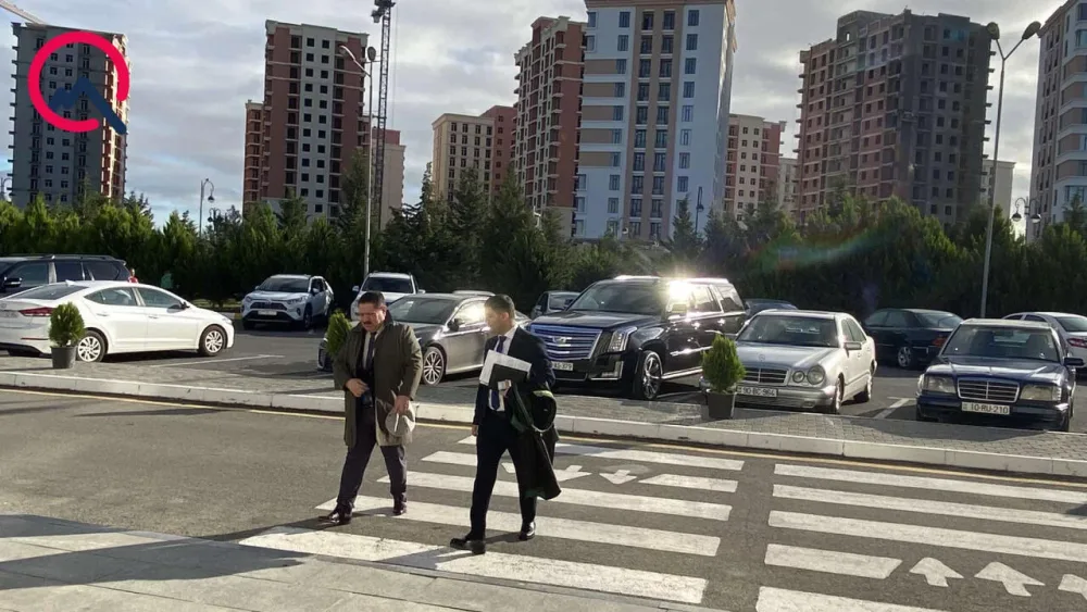 Ağadadaş Ağayevin məhkəmədən görüntüsü - Fotolar