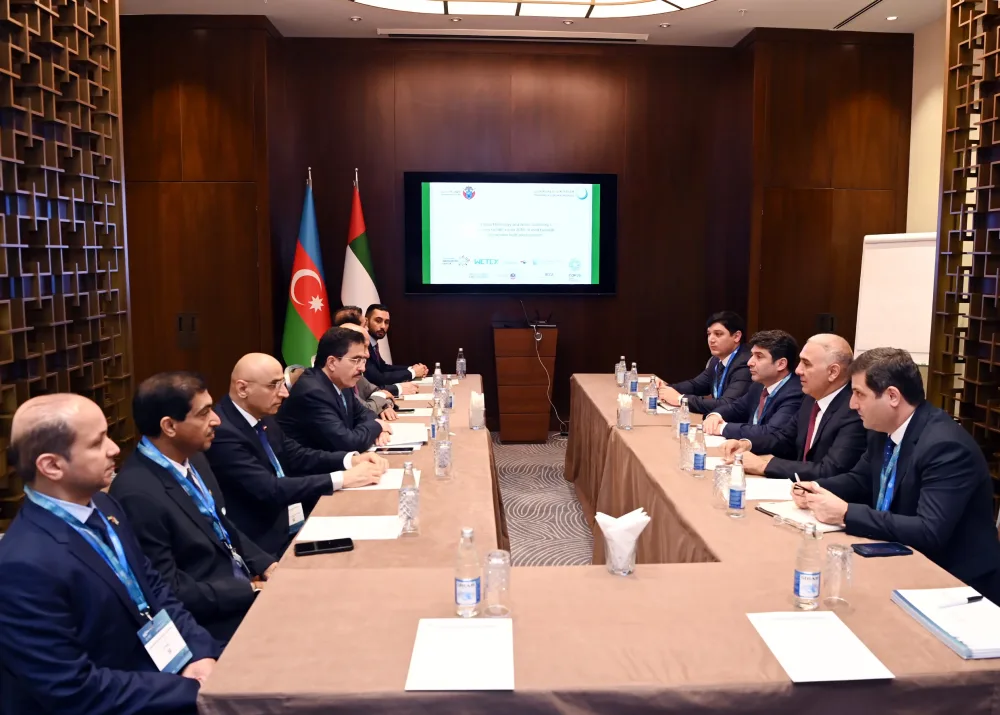 “Azərişıq” ASC-nin sədri Dubay Elektrik və Su İdarəsinin sədri ilə görüş keçirdi