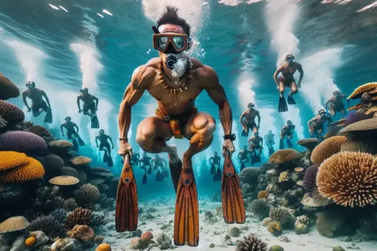 Ömrünü okean sularında lüt-üryan keçirən MÜSƏLMAN QƏBİLƏ