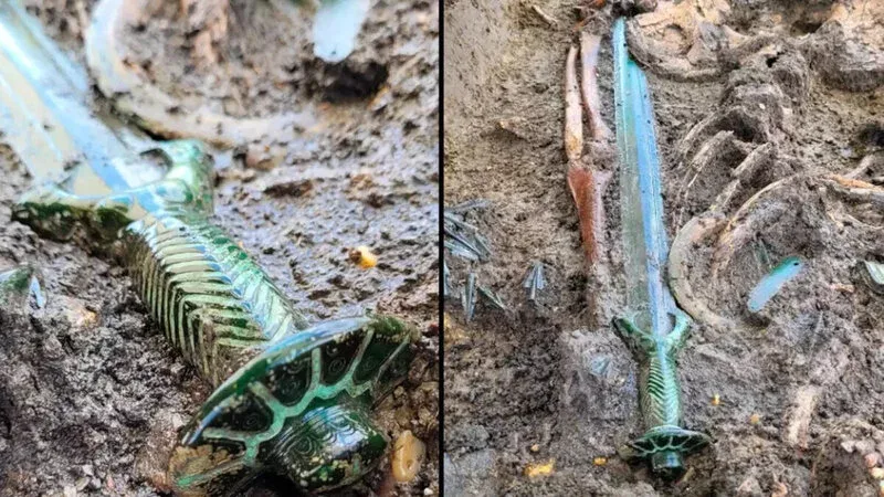 3000 il yaşı olan məzardan görün nə çıxdı