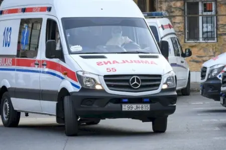 Azərbaycanda yol qəzası: Ölən var