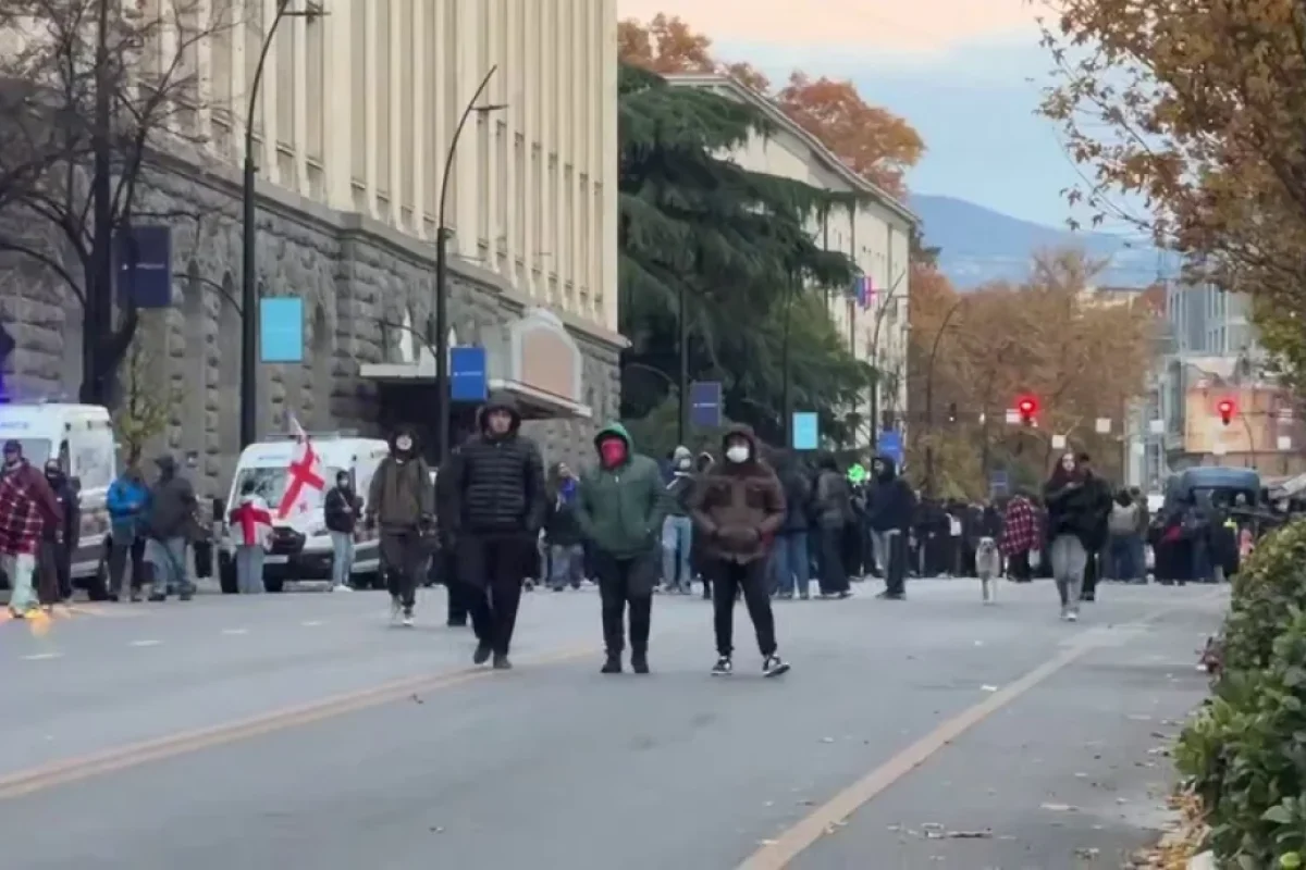 Gürcüstanda SON VƏZİYYƏT: - Müxalifət lideri ÇAĞIRIŞ ETDİ - VİDEO