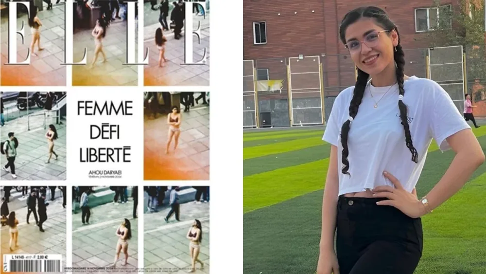 Soyunub etiraz edən tələbə qız azad edildi – - FOTO