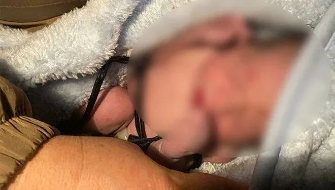 Qarda köməksiz qalan hamilə qadın çətin - ANLAR YAŞADI