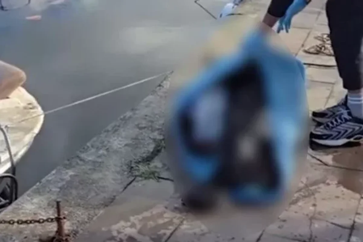 Balıqçılar sahilə bağlanmış istifadəsiz qayıqdan kişi meyiti tapdı