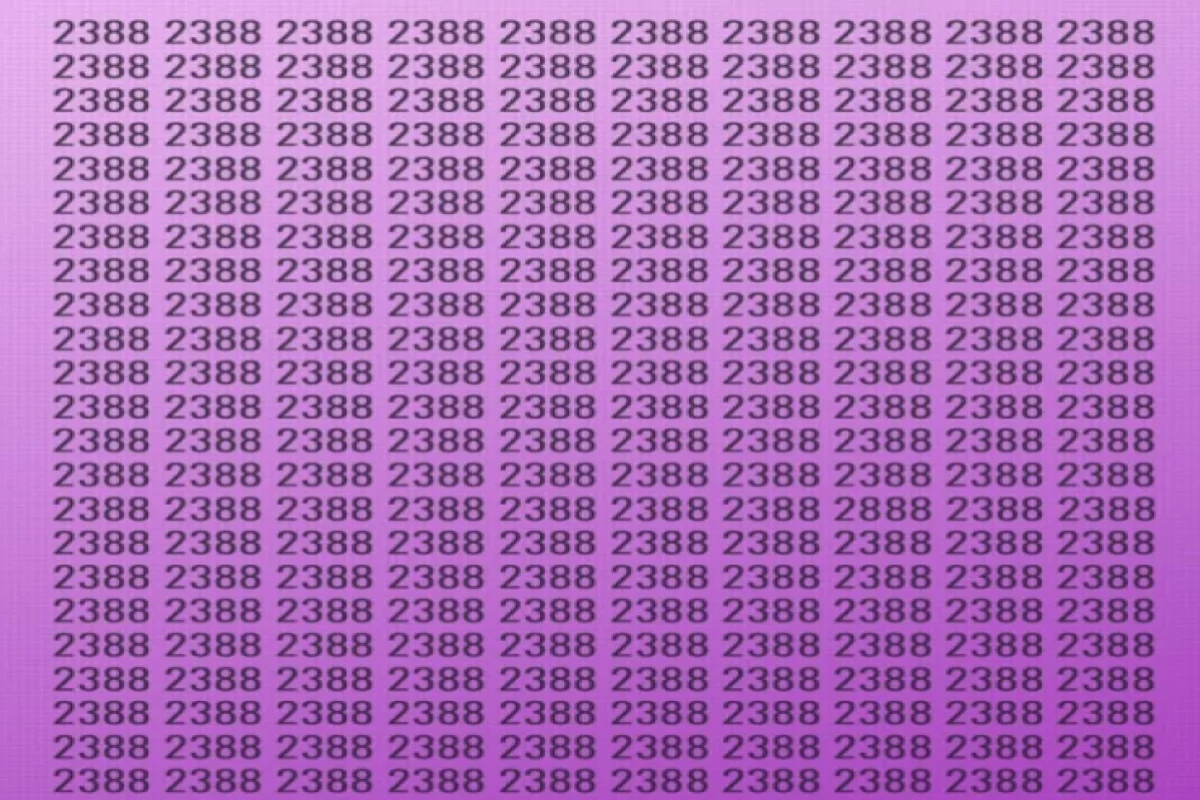 Yüzlərlə rəqəm arasında fərqli birini tapın: Çox çətin TEST