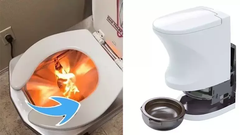 Su ilə deyil odla işləyən unitazlar istehsal olundu