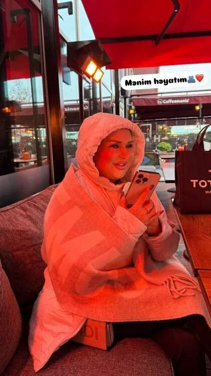 Xalq artistinin qızı görün nə PAYLAŞDI - FOTO