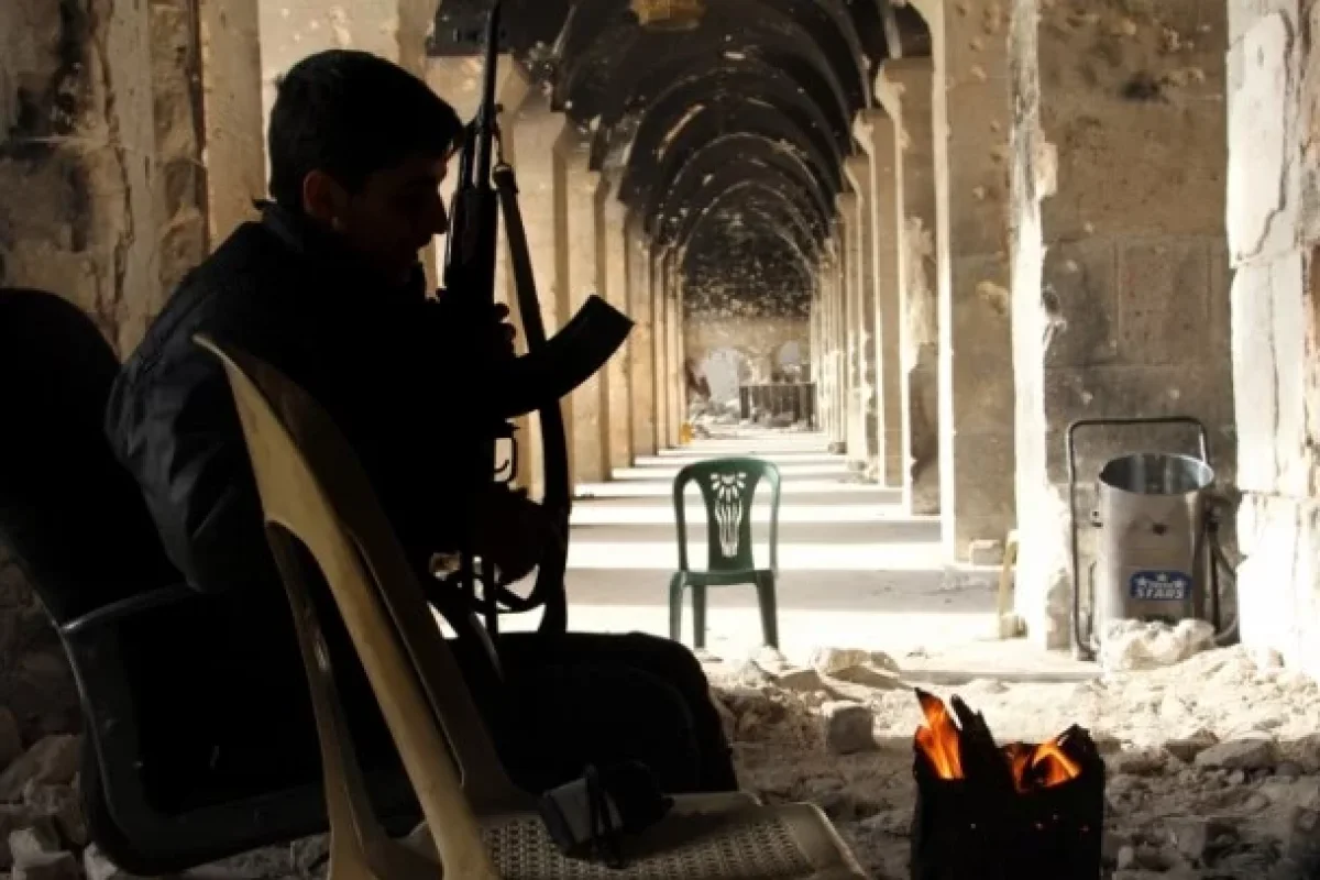 Bəşər Əsədin iqamətgahı ələ keçirildi - Video