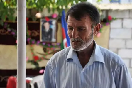 Mübariz İbrahimovun atasının məzarı
