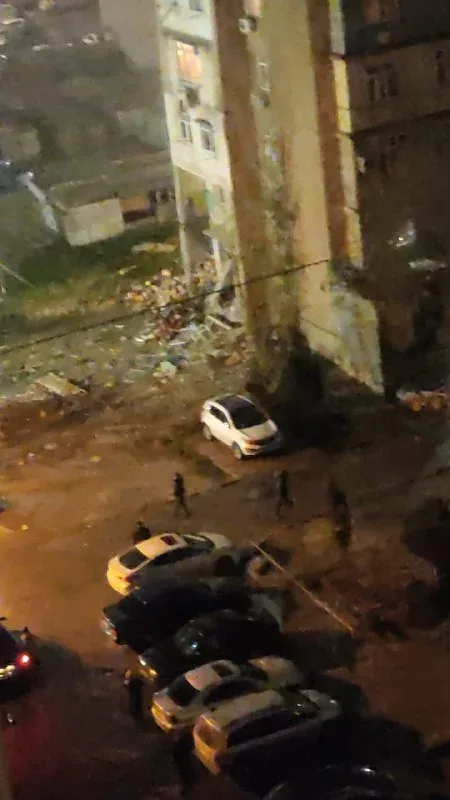 TƏCİLİ ‼️ Azərbaycanda binada GÜCLÜ PARTLAYIŞ oldu - FOTO - VİDEO