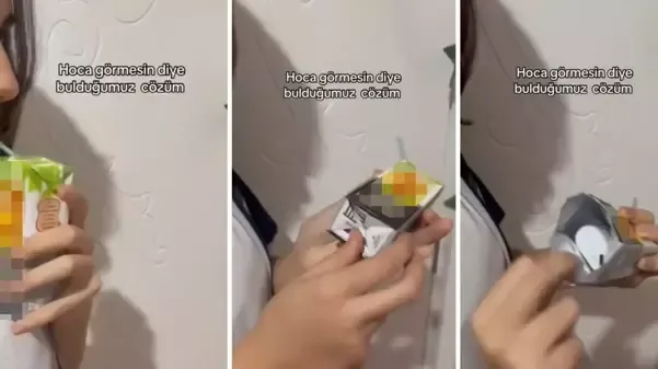 Məktəblərdə yeni təhlükə - Şirə qutusunda gizlədib...